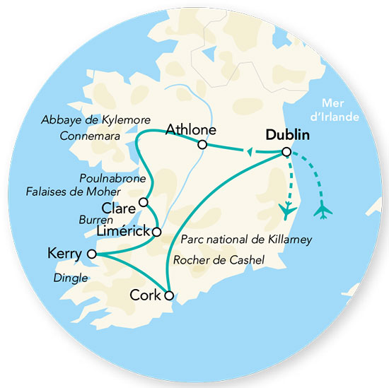Splendeurs d'Irlande 8J/7N - 2024 - Voyages & Loisirs