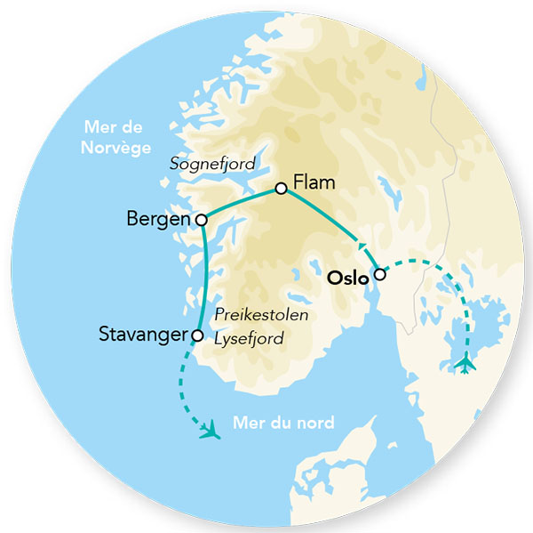 Immersion Norvège du Sud 8J/7N – 2024 – Voyages & Loisirs