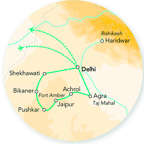 Splendeurs de l’Inde du Nord 11J/08N – 2024 Voyages & Loisirs