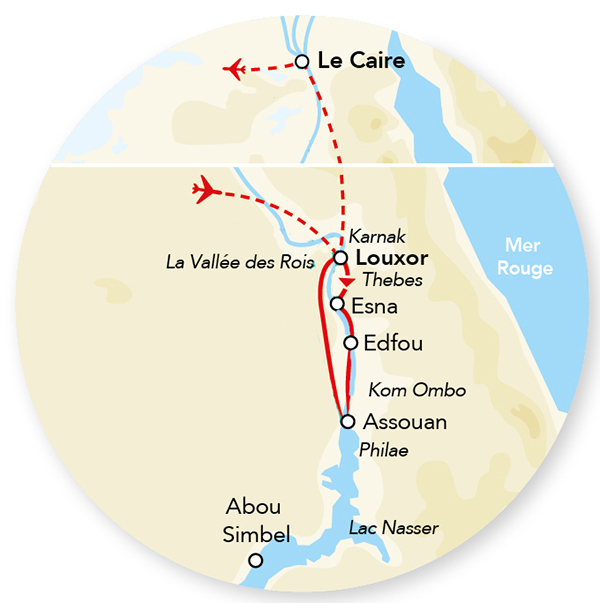 Croisière sur le Nil  8J/07N – 2024 Voyages & Loisirs